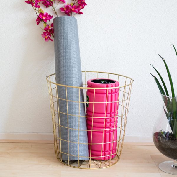 PVC YOGA MAT GREY – 183 x 61 x 0.4 cm - Spirit And Shadow