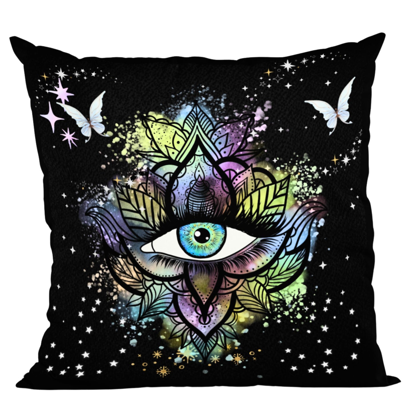 THIRD EYE AWAKENING CUSHION – Mystical Spiritual Home Decor - Spirit And Shadow