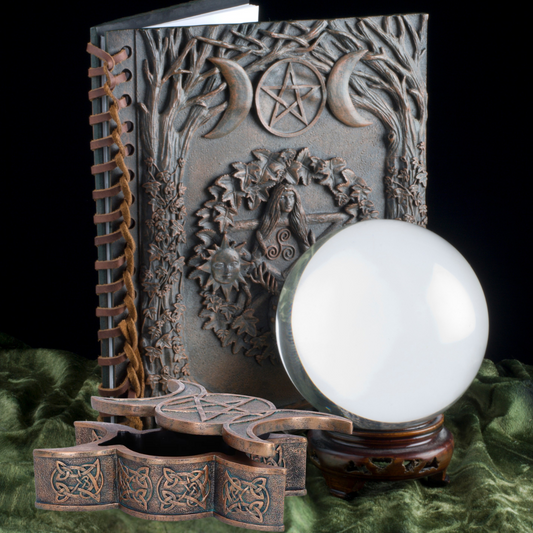 TRIPLE MOON TRINKET BOX 18.5 cm - Spirit And Shadow