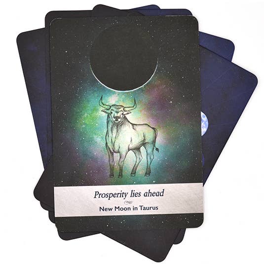 MOONOLOGY ORACLE CARDS DECK - MOON & ASTROLOGY GUIDANCE CARDS BY Yasmin Boland