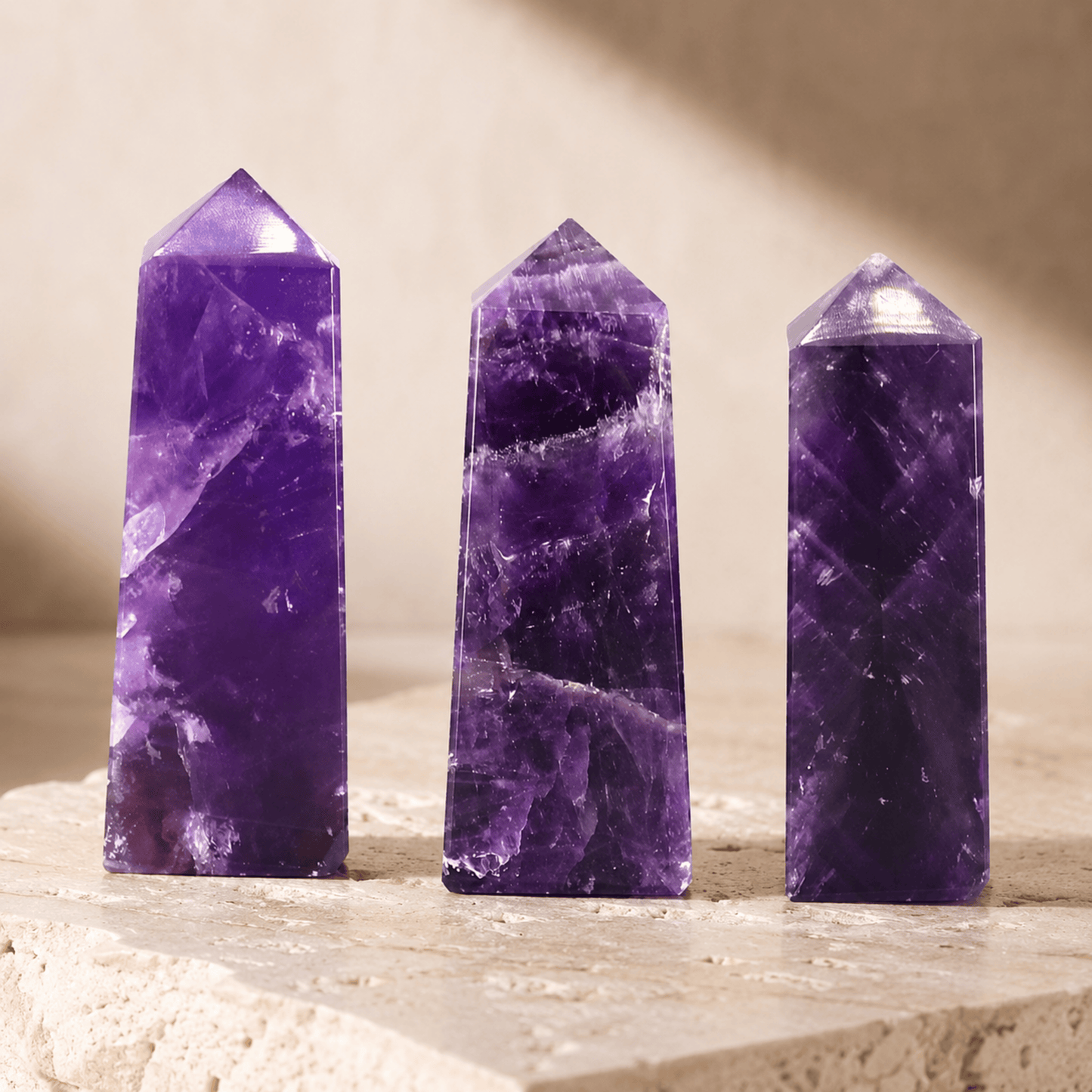 AMETHYST OBELISK 3.5-5cm