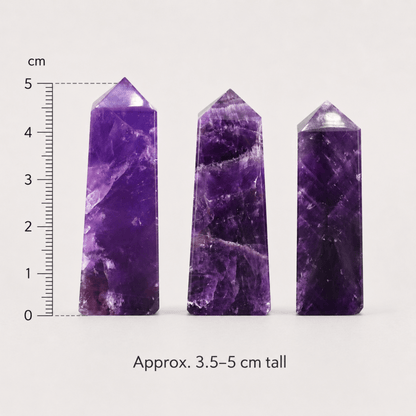 AMETHYST OBELISK 3.5-5cm