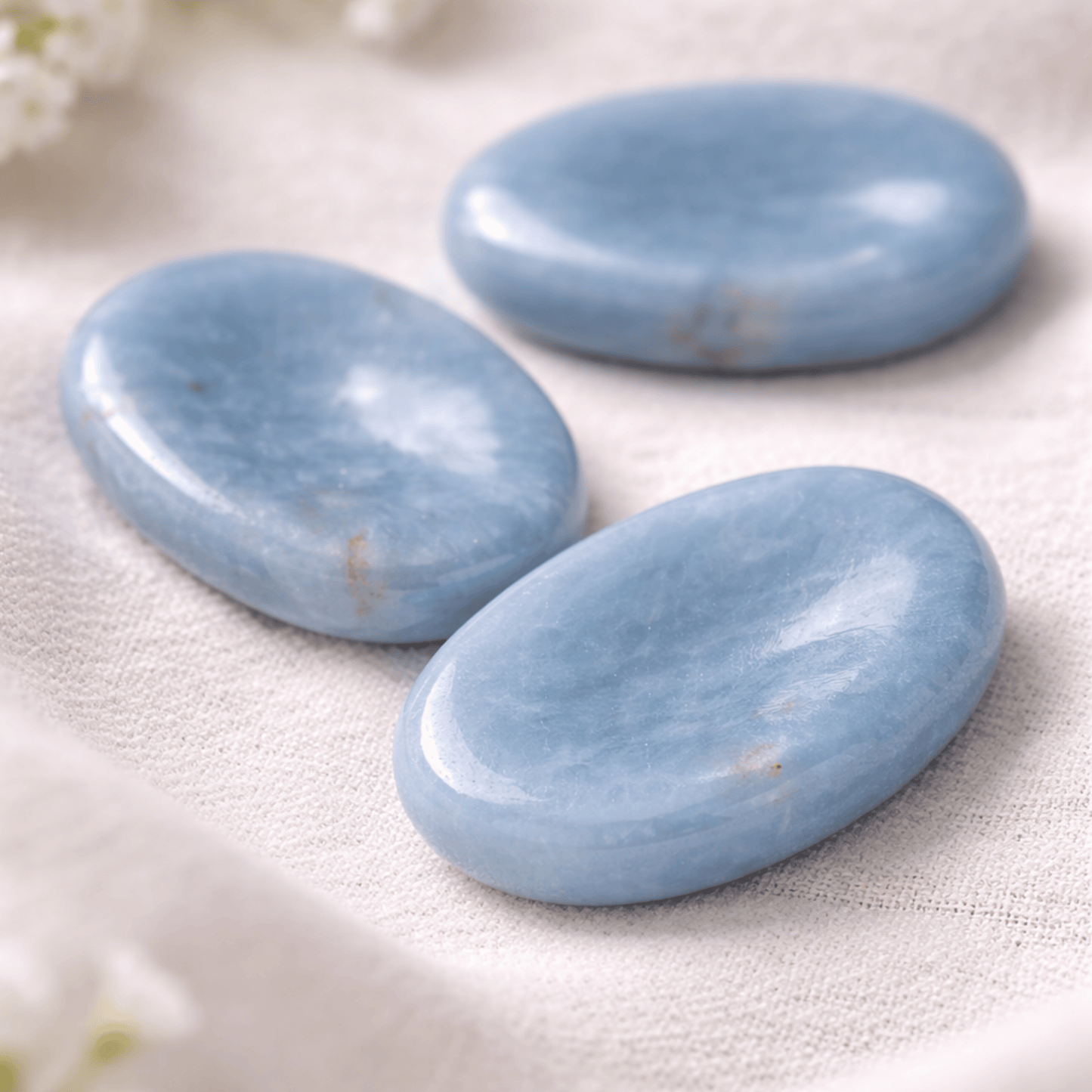 Pierre roulée en onyx jaune 2-4 cm – Force intérieure et concentration