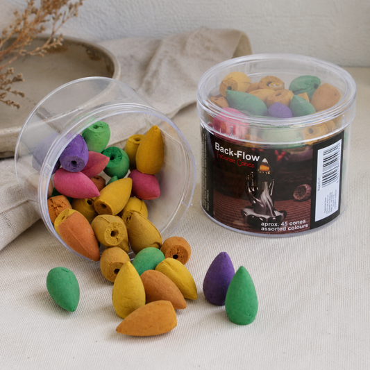 BACKFLOW INCENSE CONES - UNFRAGRANCED