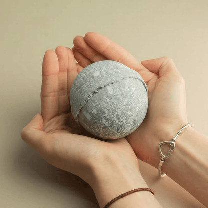 CRYSTAL BATH BOMB - AIR ELEMENT - REVEAL YOUR CRYSTAL