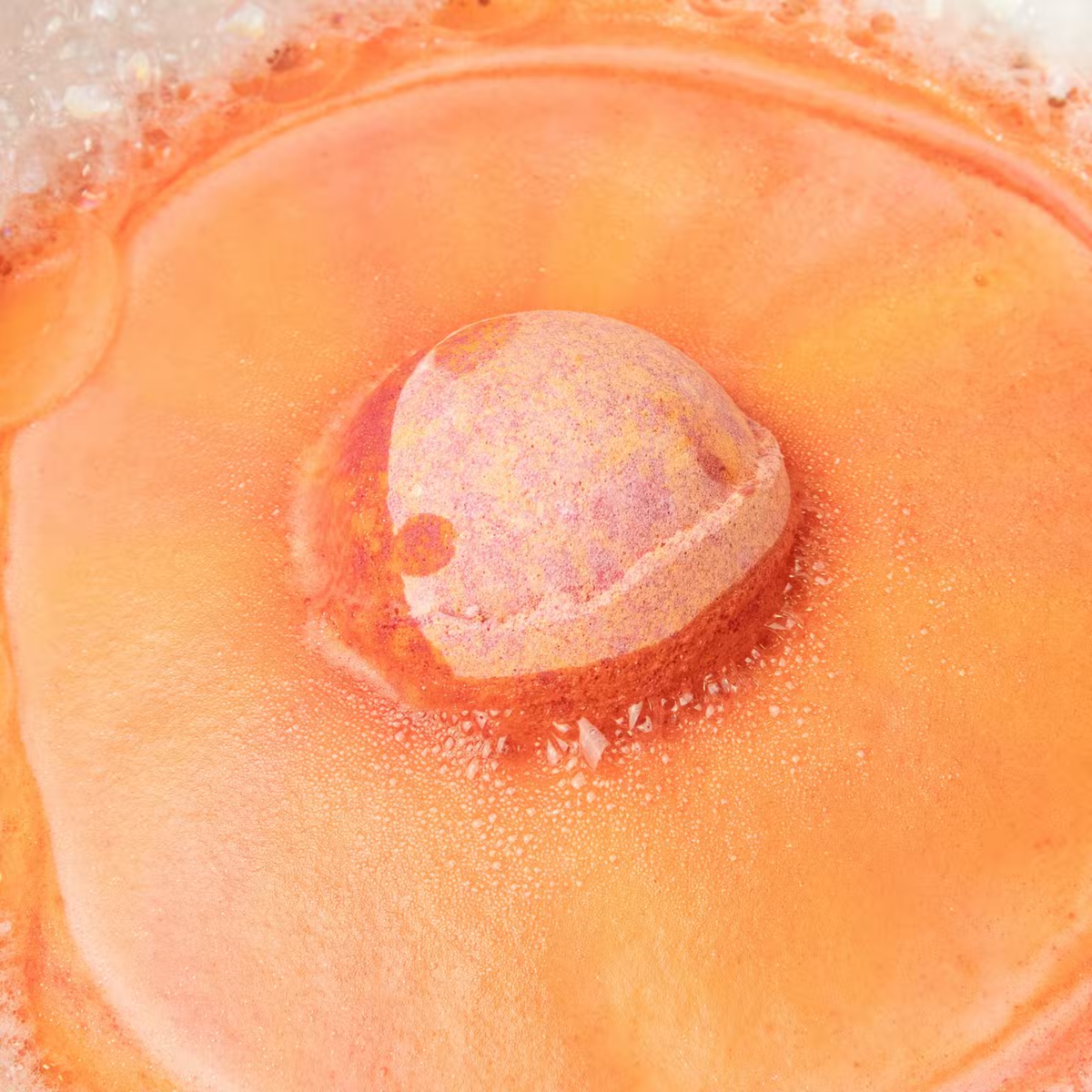 CRYSTAL BATH BOMB FIRE ELEMENT - REVEAL YOUR CRYSTAL