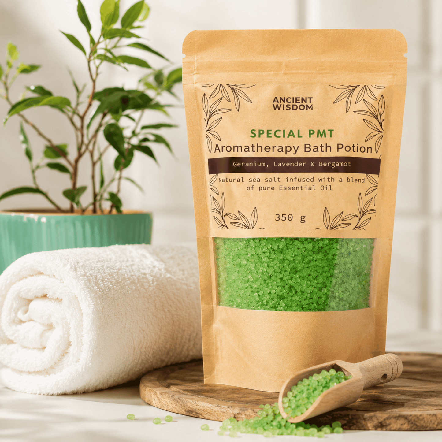 PMT AROMATHERAPY BATH POTION 350g - Calm Within Balance Ritual