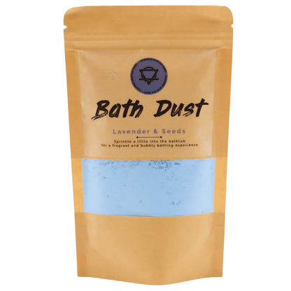 LAVENDER & SEEDS BATH DUST 190g -  A Soothing Soak for Body and Soul