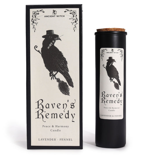 RAVEN'S REMEDY – Peace & Protection Ritual Candle