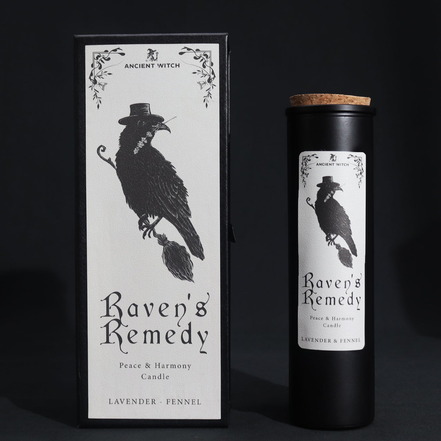 RAVEN'S REMEDY – Peace & Protection Ritual Candle