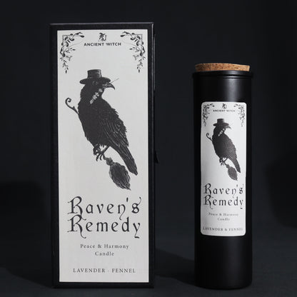 RAVEN'S REMEDY – Peace & Protection Ritual Candle