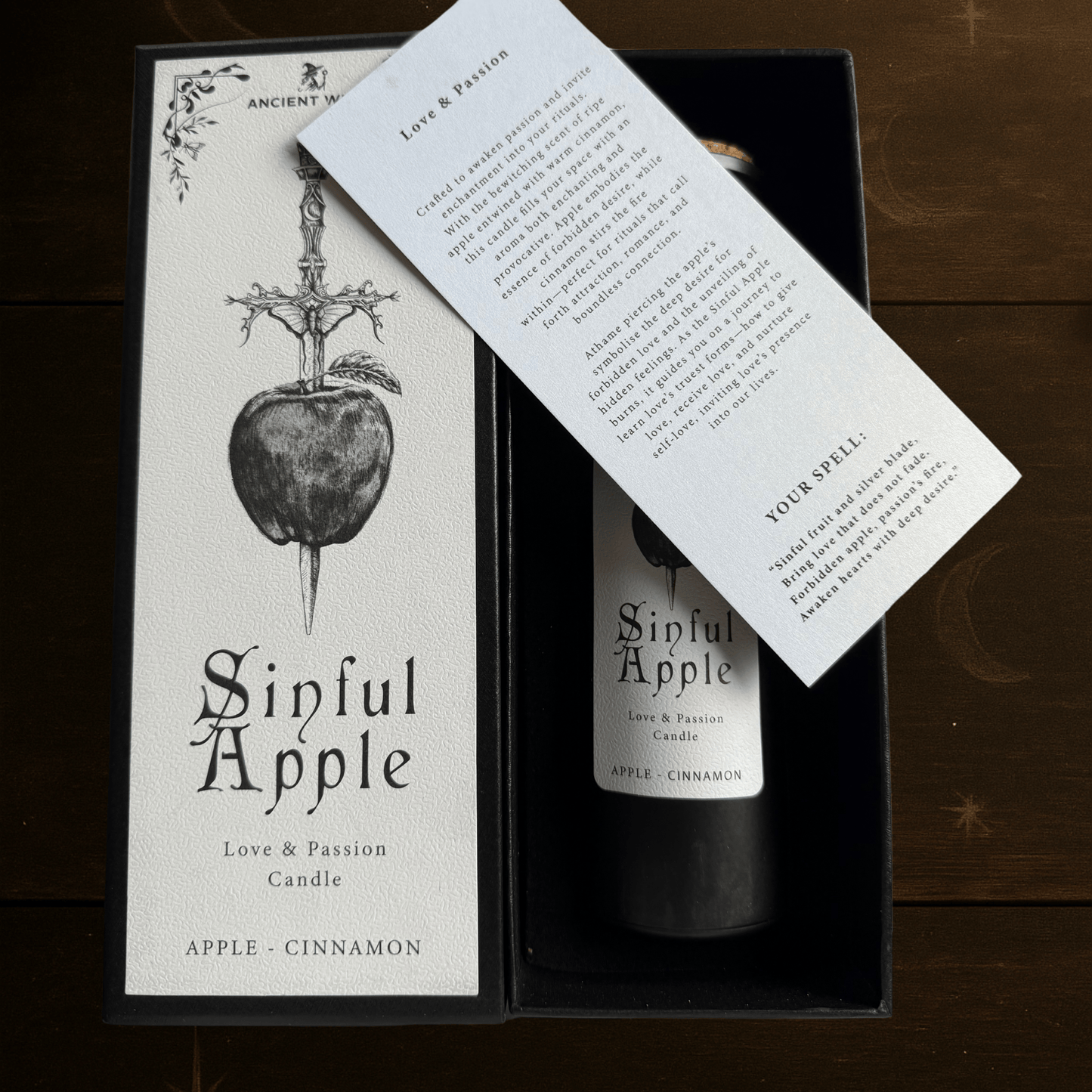 SINFUL APPLE – Love & Passion Spell Candle