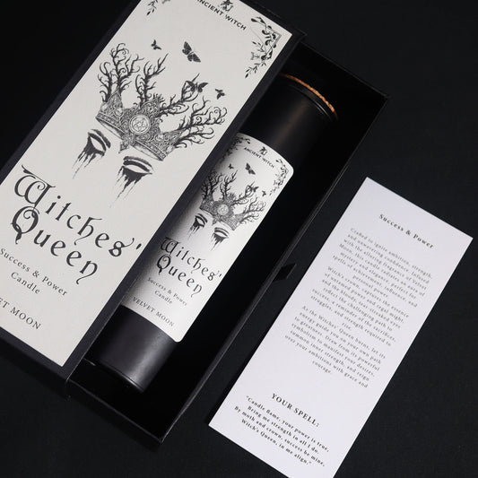WITCHES' QUEEN - Success & Power Spell Candle
