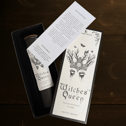WITCHES' QUEEN - Success & Power Spell Candle