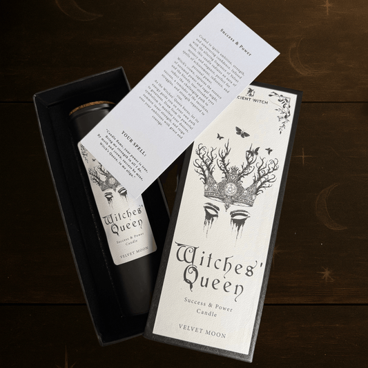 WITCHES' QUEEN - Success & Power Spell Candle