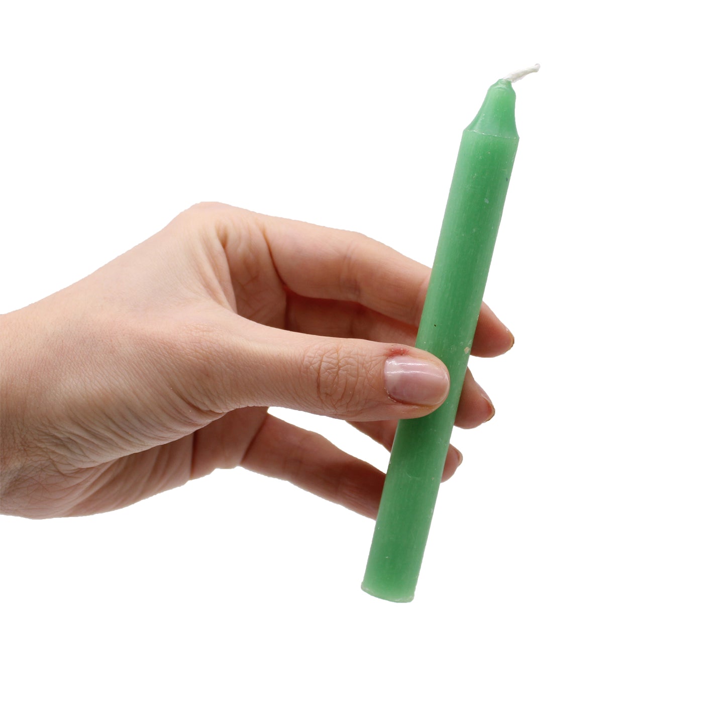 GREEN MAGIC SPELL CANDLES FOR HEALING, BALANCE & EMOTIONAL WELLBEING (Pack of 10) | Green Tree