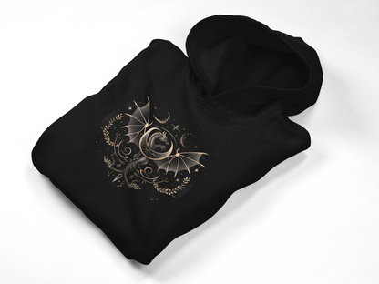 MYSTICAL DRAGON HOODIE – Celestial Fantasy Dragon Sweatshirt - Spirit And Shadow