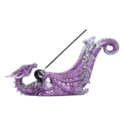 DRACONIC ESSENCE DRAGON INCENSE BURNER 26cm