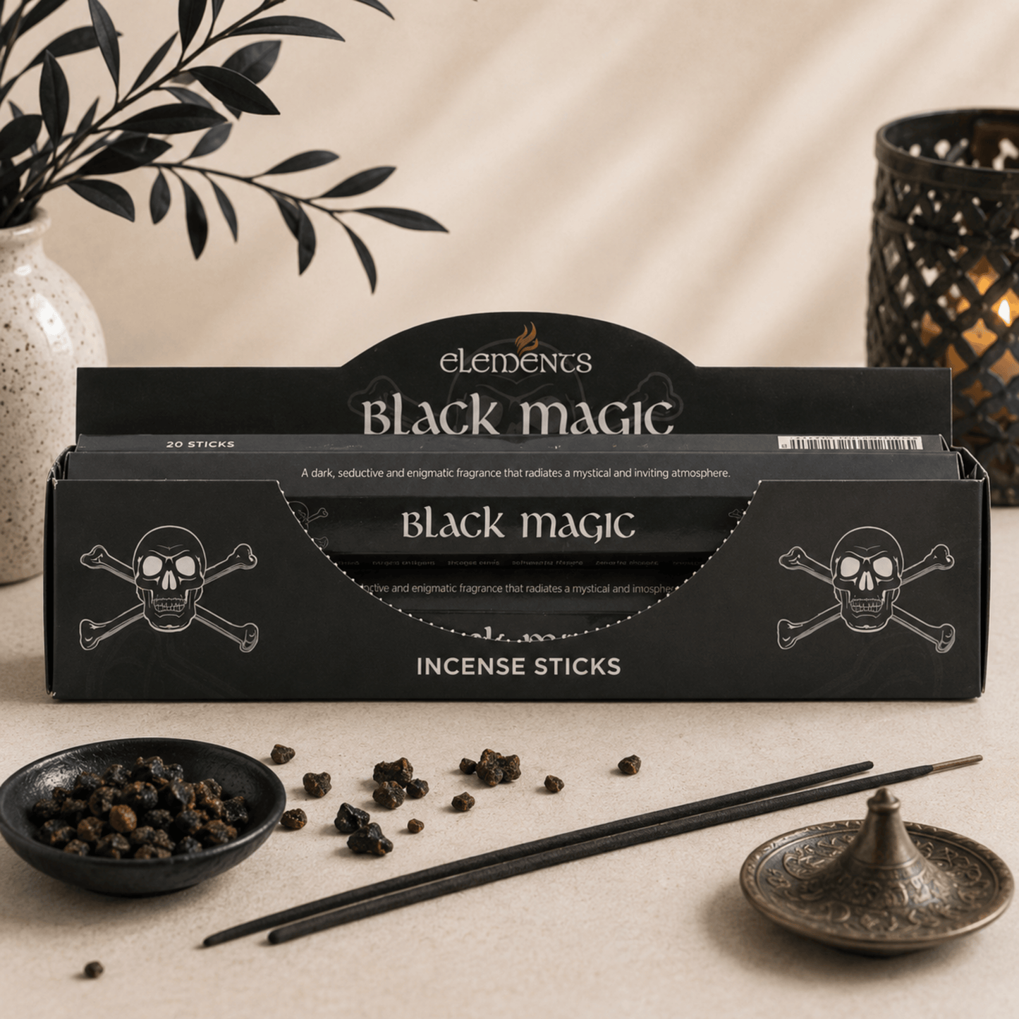 ELEMENTS BLACK MAGIC INCENSE STICKS
