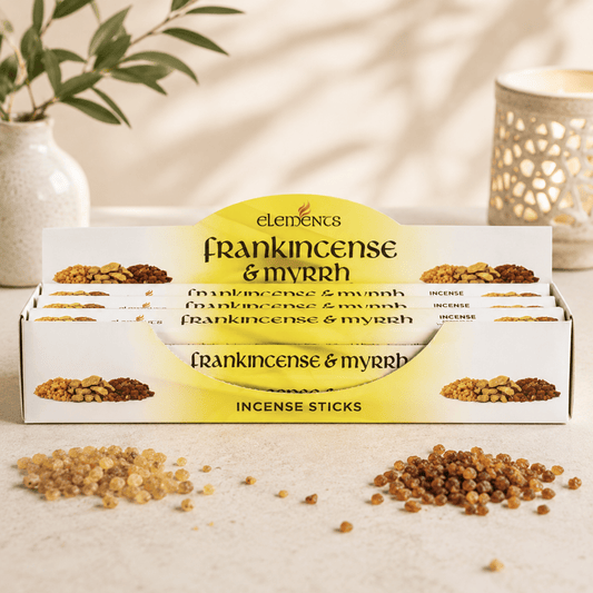 ELEMENTS FRANKINCENSE AND MYRRH INCENSE STICKS