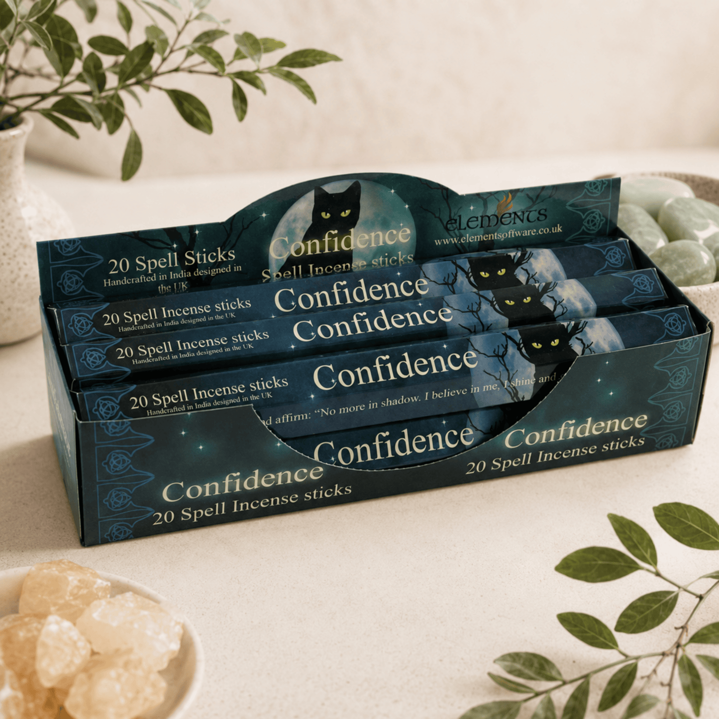 CONFIDENCE SPELL INCENSE STICKS - BY LISA PARKER
