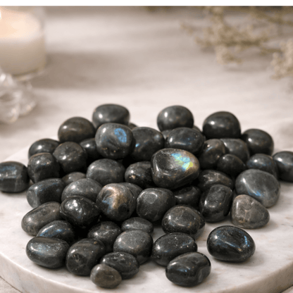 LABRADORITE HEALING CRYSTAL TUMBLESTONES