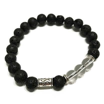 LAVA STONE BRACELET – Tribal Rock Quartz