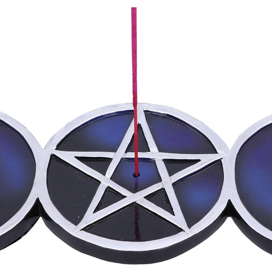 Decorative item with a pentagram design on a white background