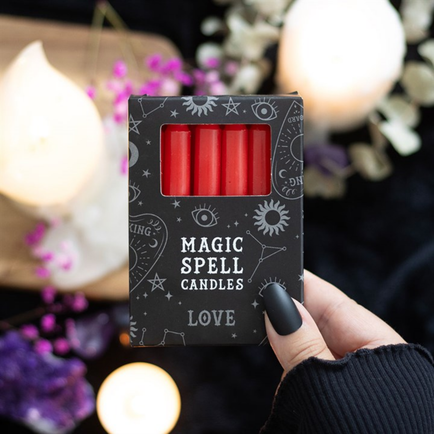 LOVE SPELL CANDLES - RED RITUAL CANDLES