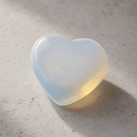 OPALITE HEART – Une pierre de lumière, de clarté et de transformation