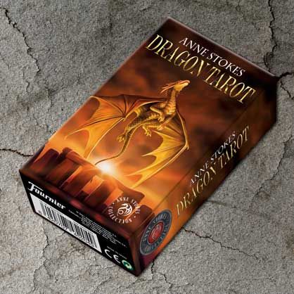 ANNE STOKES DRAGON TAROT CARDS - Mystical Gothic Deck with Guidebook - Spirit And Shadow
