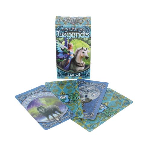 ANNE STOKES LEGENDS TAROT CARDS - Fantasy Tarot Deck with Guidebook - Spirit And Shadow