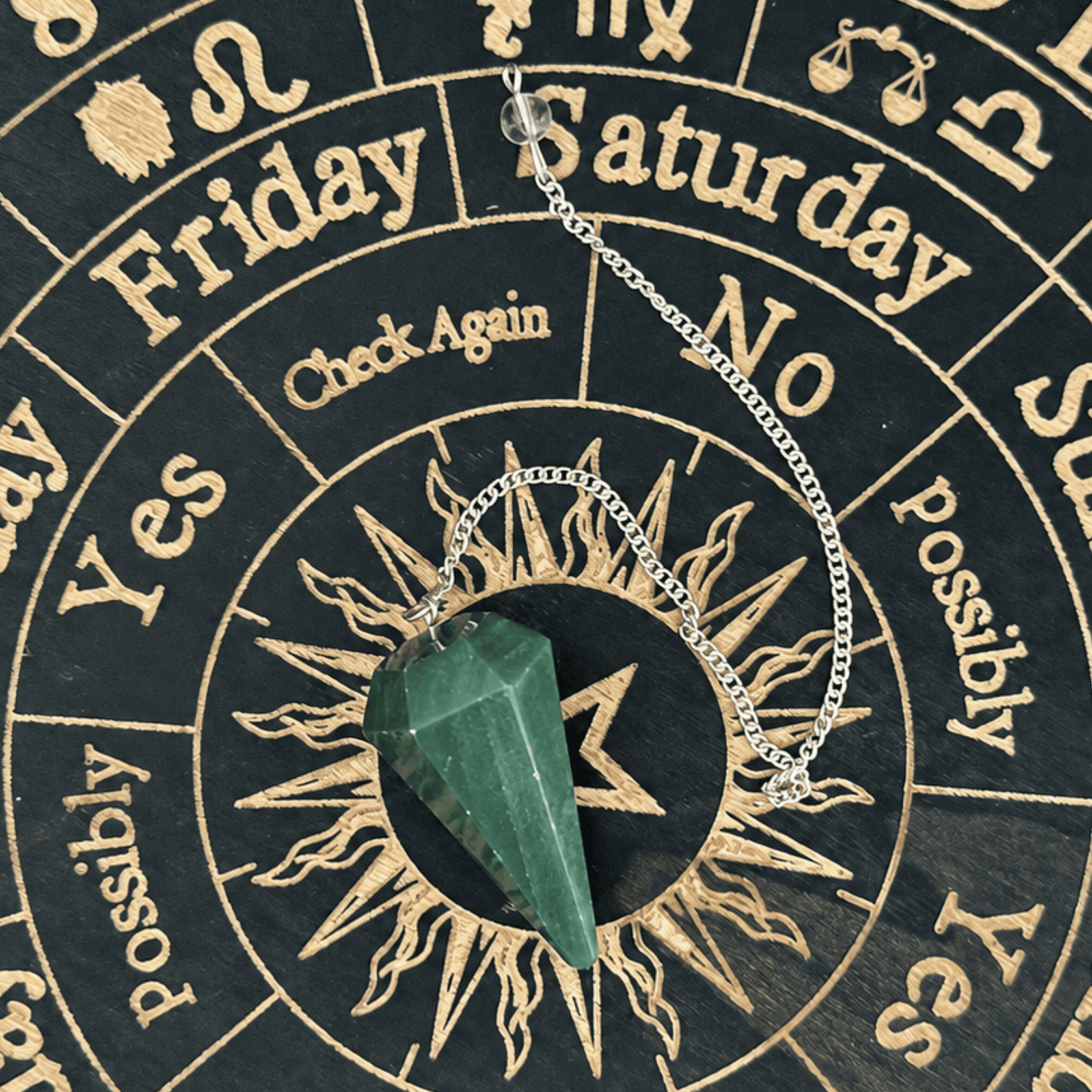 PENDULE EN PIERRE PRÉCIEUSE AMÉTHYSTE - CRISTAL À FACETTES POUR LA GUÉRISON DES CHAKRAS ET LA CONSCIENCE SPIRITUELLE