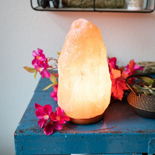 HIMALAYAN SALT LAMP 3-4kg - Natural Air Purifier & Relaxation - Spirit And Shadow
