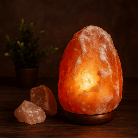 HIMALAYAN SALT LAMP 8-10kg MEDIUM/LARGE- Natural Air Purifier & Relaxation