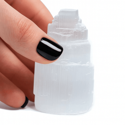 SELENITE TOWER 'ICEBERG' – High-Vibration Crystal 5 cm