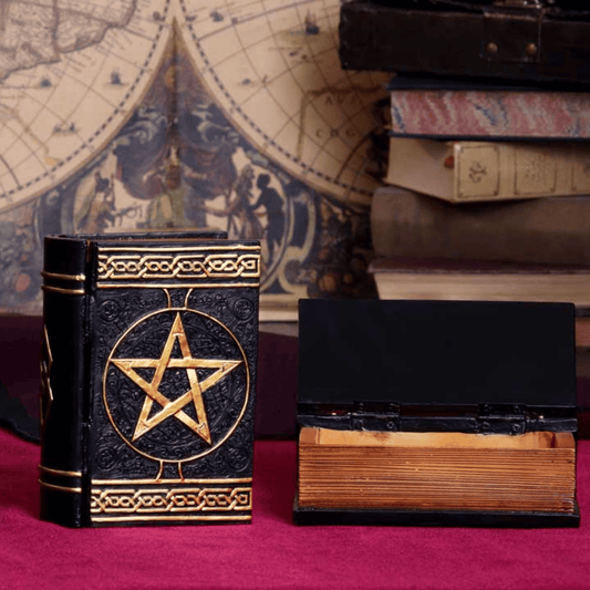 BOÎTE À BIJOUX TRIPLE LUNE 18,5 cm