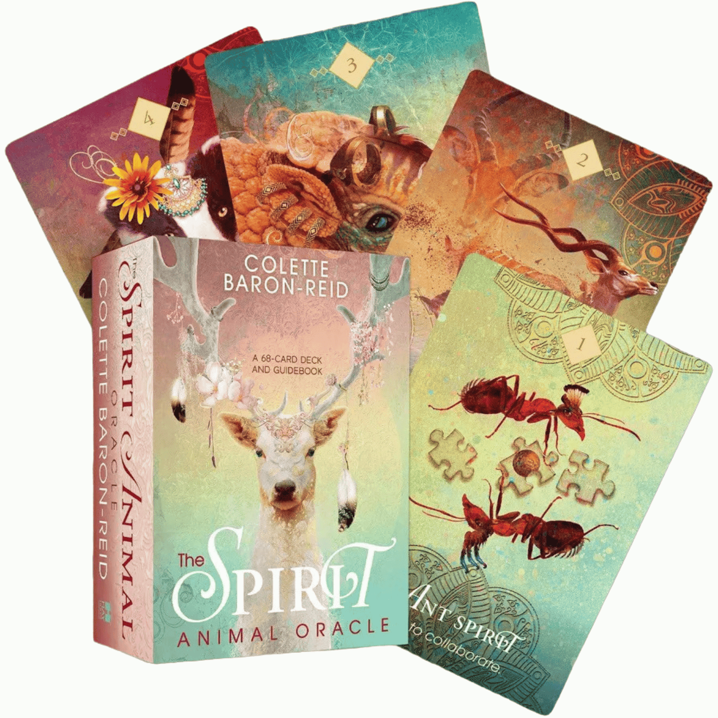 THE SPIRIT ANIMAL ORACLE CARD DECK 68 Cards - Colette Baron-Reid