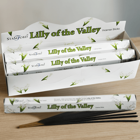 STAMFORD LILY OF THE VALLEY INCENSE STICKS  – Pack of 20