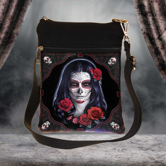 SUGAR SKULL (JR) SHOULDER BAG 23cm by James Ryman