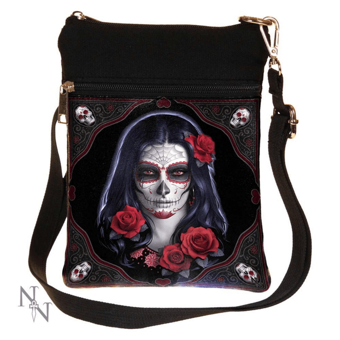 SUGAR SKULL (JR) SHOULDER BAG 23cm by James Ryman