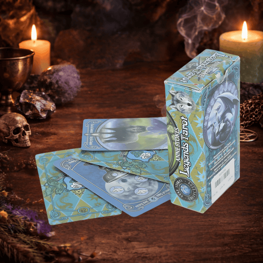 ANNE STOKES LEGENDS TAROT CARDS DECK - Gothic Fantasy Tarot with Guidebook (78 Cards)