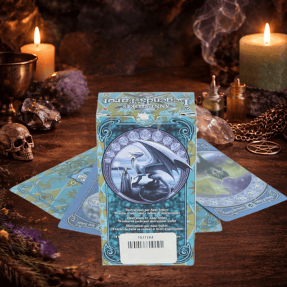 ANNE STOKES LEGENDS TAROT CARDS DECK - Gothic Fantasy Tarot with Guidebook (78 Cards)