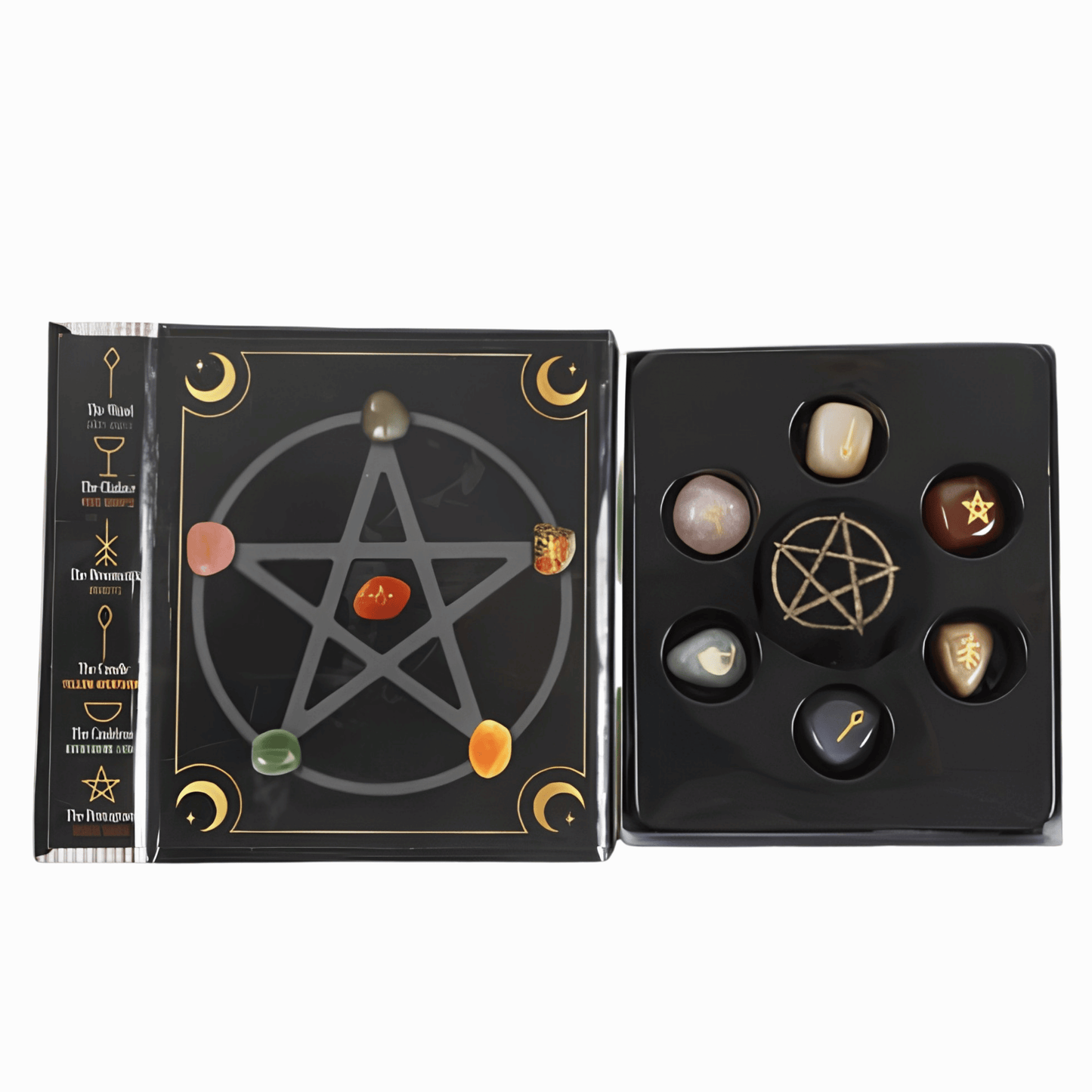 Coffret de guérison par cristaux – 12 pierres précieuses pour le bien-être spirituel