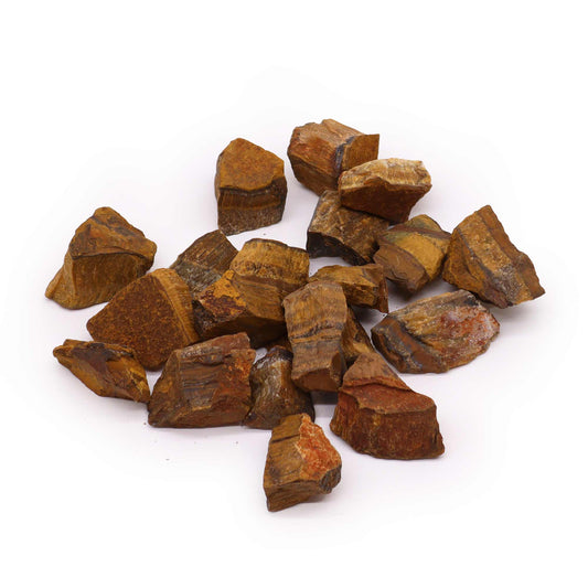 TIGER EYE ROUGH GEMSTONE 3-5cm