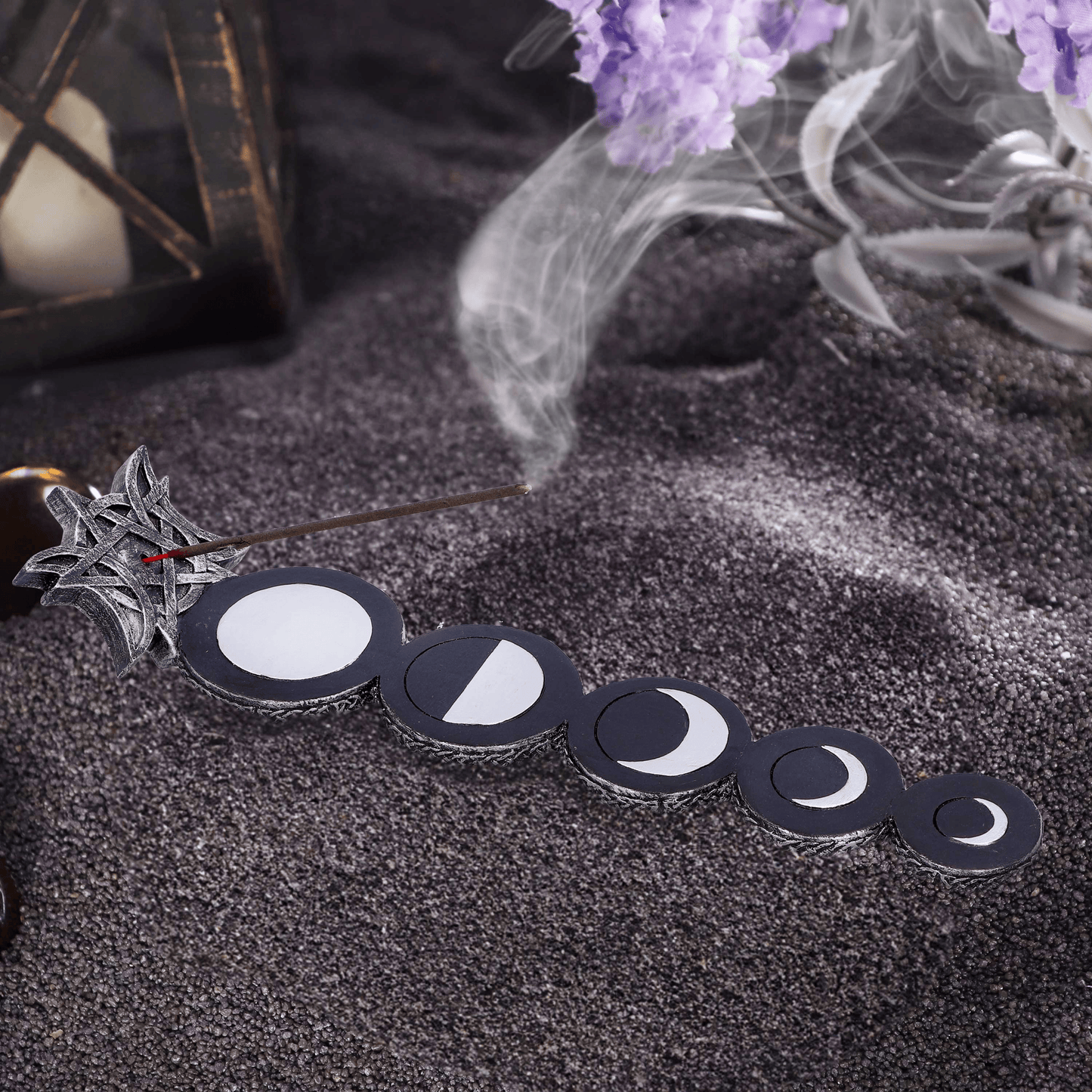 PHASES OF THE MOON INCENSE BURNER 28cm