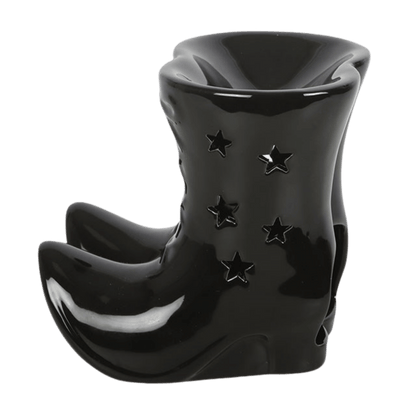BLACK WITCH BOOTS OIL BURNER