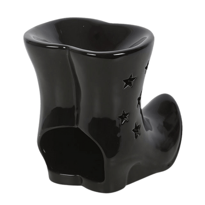 BLACK WITCH BOOTS OIL BURNER