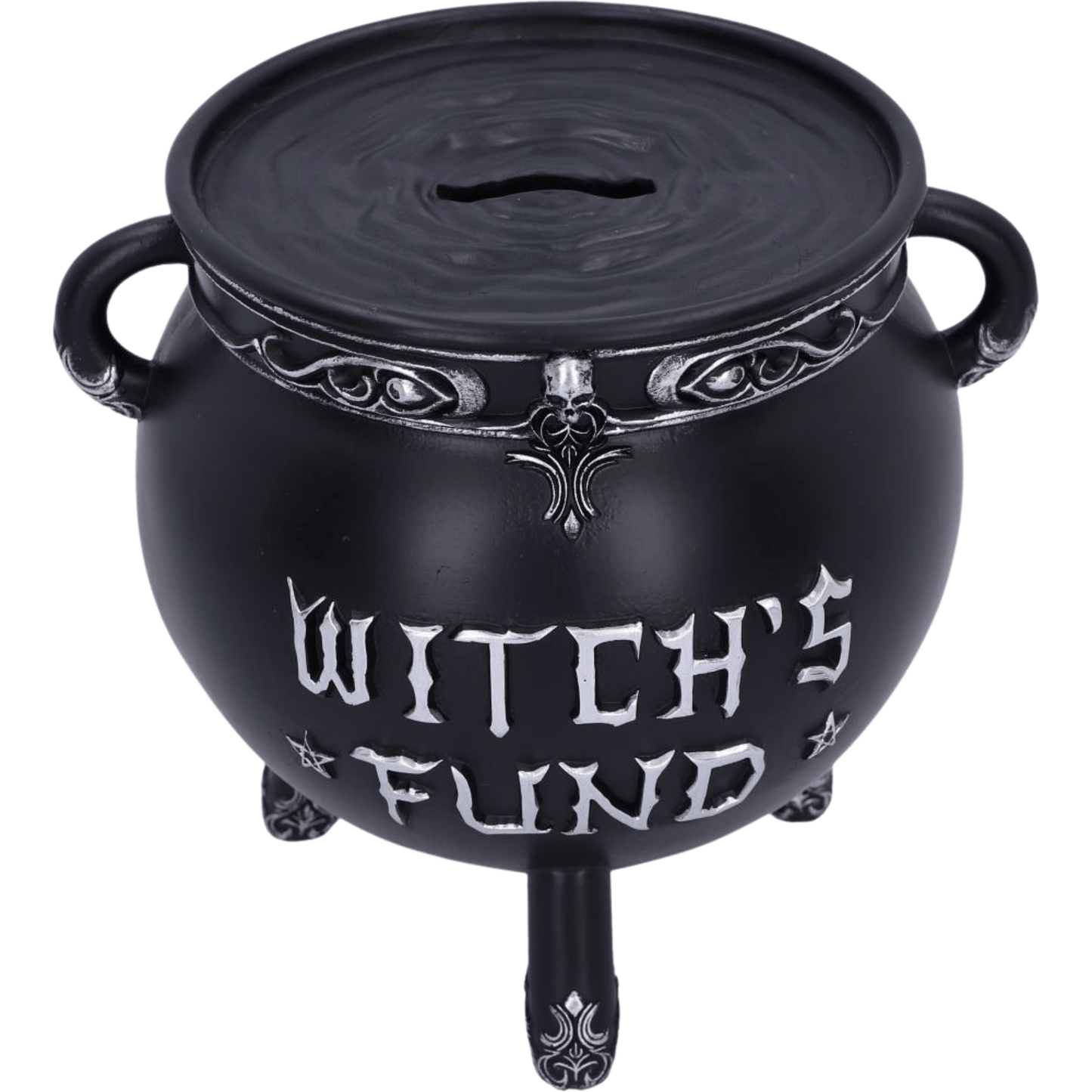 WITCH'S FUND CAULDRON MONEY BOX 16.5cm
