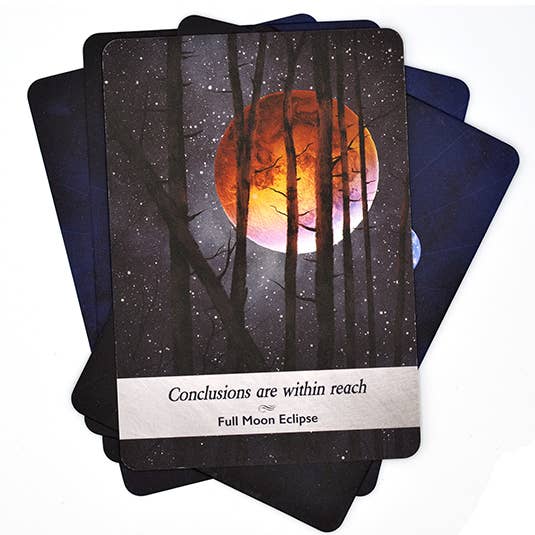MOONOLOGY ORACLE CARDS DECK - MOON & ASTROLOGY GUIDANCE CARDS BY Yasmin Boland